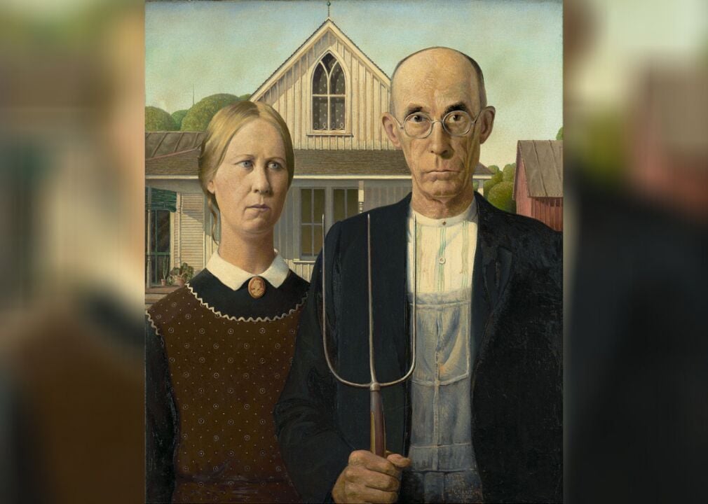 1930: Grant Wood paints Regionalist masterwork ‘American Gothic’